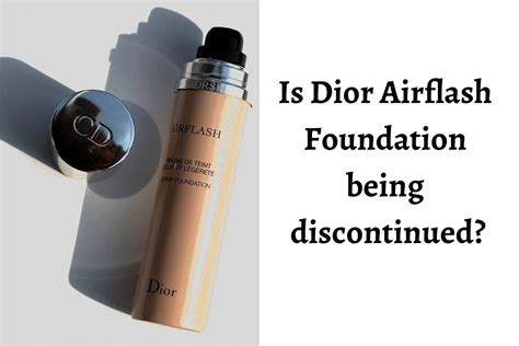 dior airflash spray foundation|why did dior discontinue airflash.